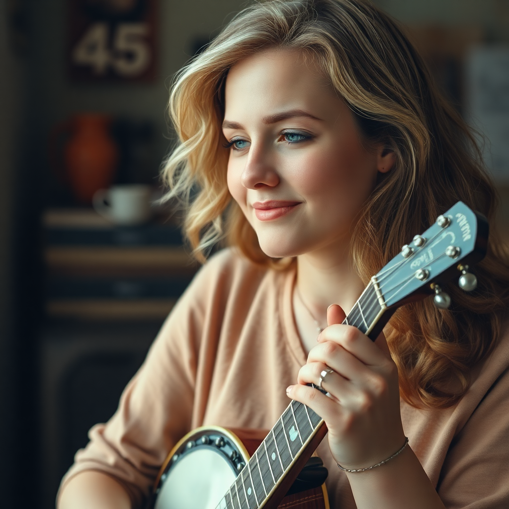 Banjo morning and shared cinnamon coffee