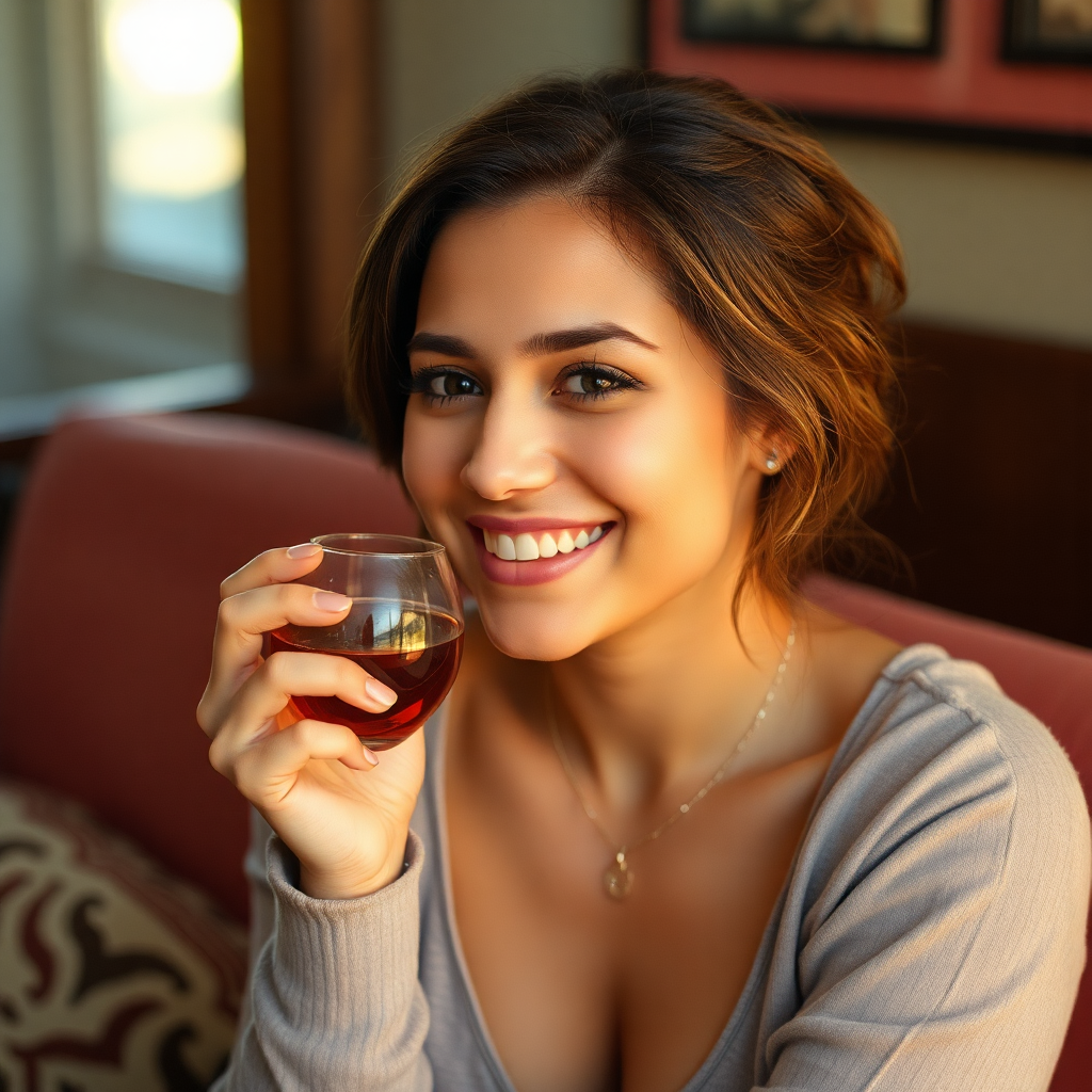 Late-night tea and a silk ribbon