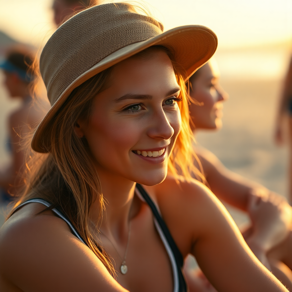 Sunset drills, salty hair, quiet smiles